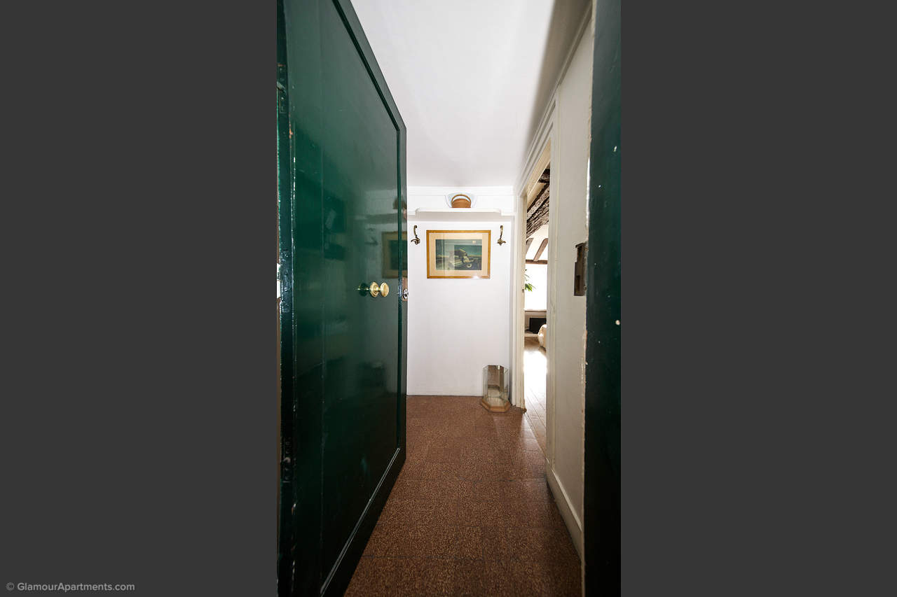 The entrance