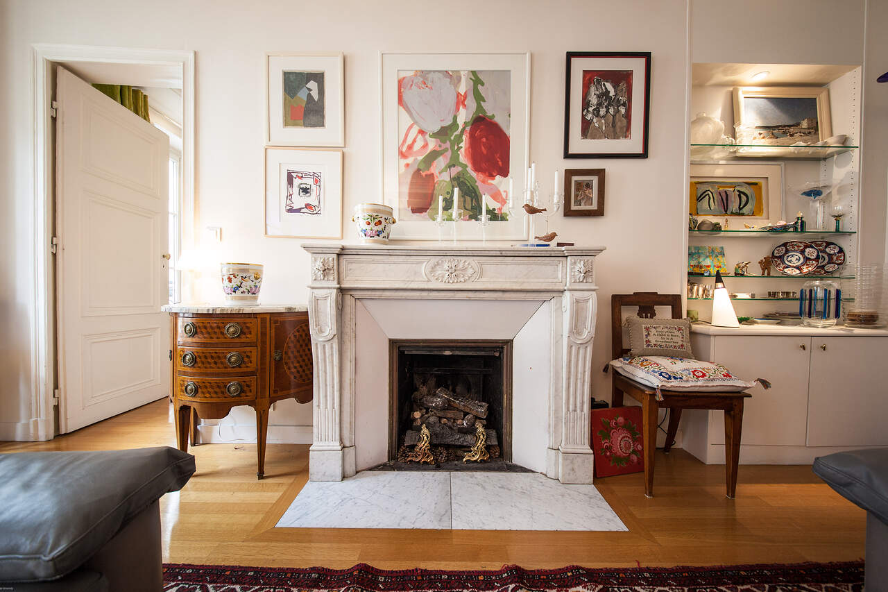 The living room