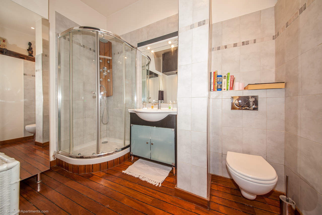 The bathroom