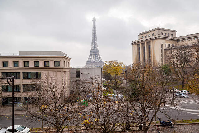 Président Wilson vue Tour Eiffel 